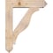 Ekena Millwork Funston Arts and Crafts Smooth Bracket w/ Offset Brace, Douglas Fir, 7 1/2"W x 32"D x 40"H BKT0806X32X40FST03SDF - alternate 4